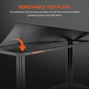 Spider Farmer Glow80 LED Anzucht/Stecklinge Pflanzenregal (117x38x180 cm)