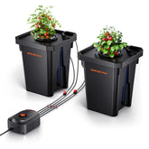 Spider Farmer Tiefwasserkultur DWC Hydroponik-System mit 2 Töpfen