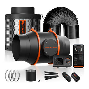 Spider Farmer Komplettset 150x150x200 cm Growbox Kit G8600 LED mit GGS Controller