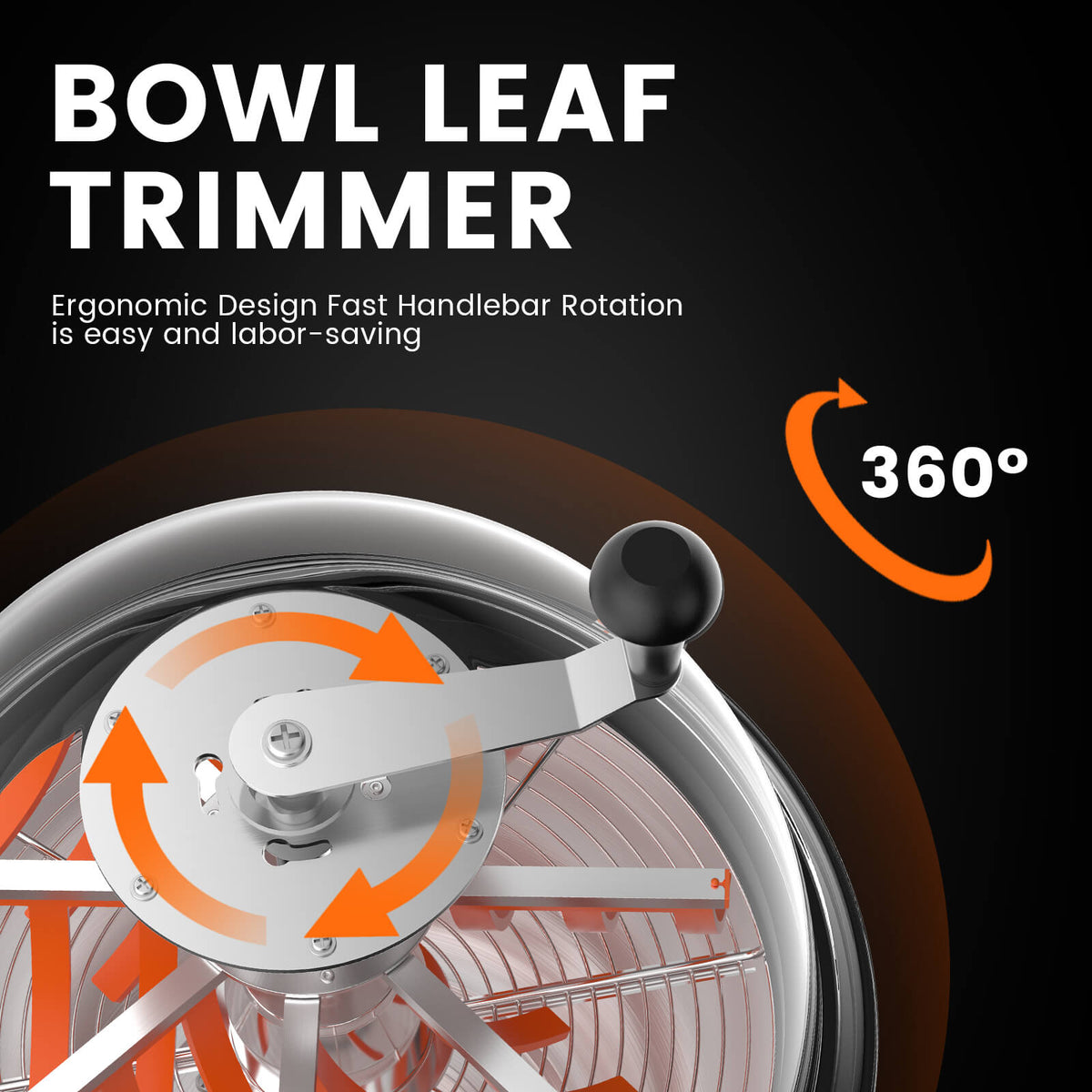 Spider Farmer Bud Leaf Bowl Trimmer Ø 40 cm