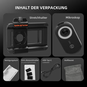 Spider Farmer 200x Mikroskop Lupe für Smartphone
