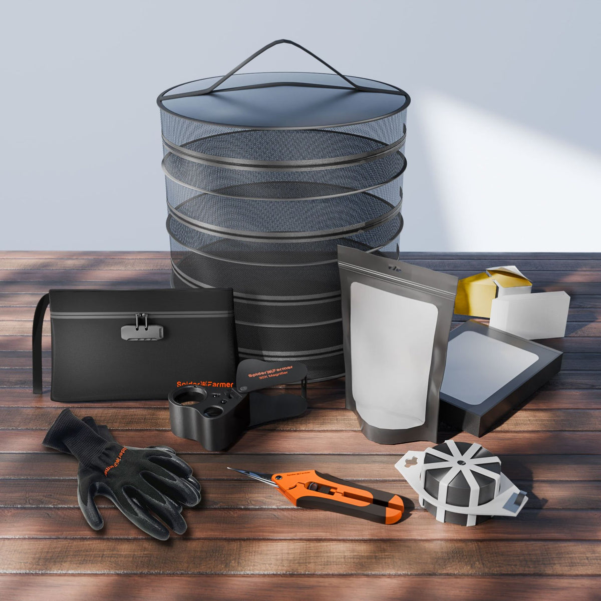Spider Farmer Ernte Starterset 9-in-1