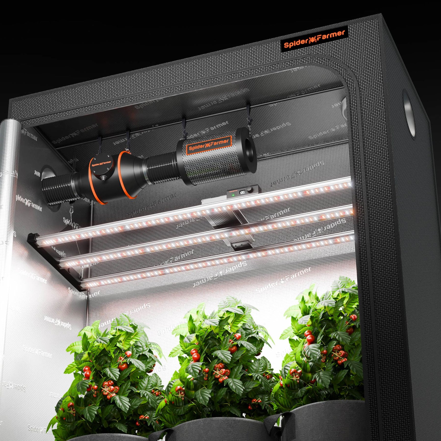 Spider Farmer SE4500 EVO LED Grow Lampe 320W Vollspektrum