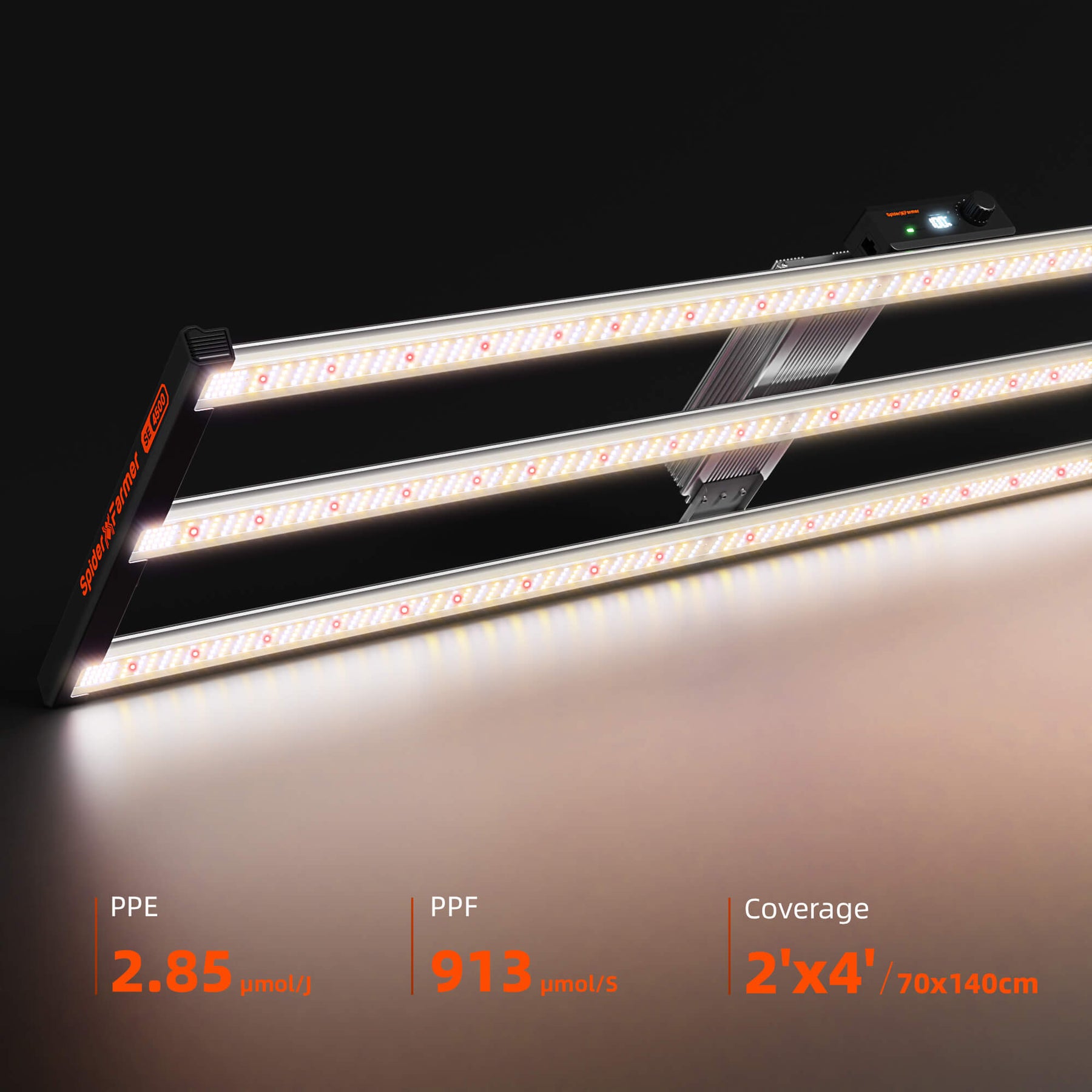Spider Farmer SE4500 LED Grow Lampe 320W Vollspektrum