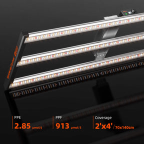 Spider Farmer SE4500 EVO LED Grow Lampe 320W Vollspektrum