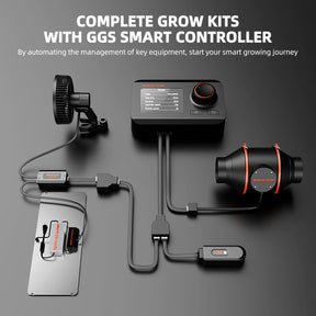 Spider Farmer Komplettset 120x60x180 cm Growbox Kit SF2000 EVO mit GGS Controller