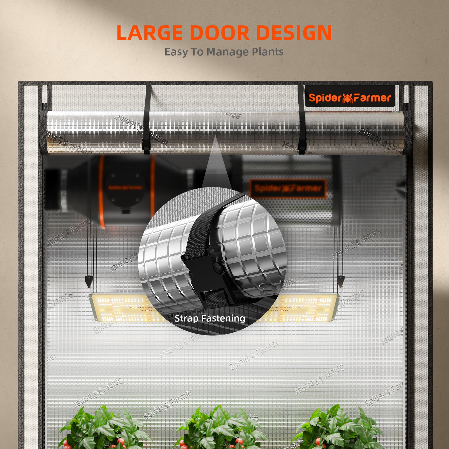 Spider Farmer Growbox Pro 140x70x200 cm