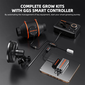 Spider Farmer Komplettset 70x70x160 cm Growbox Kit SF1000 mit GGS-Controller