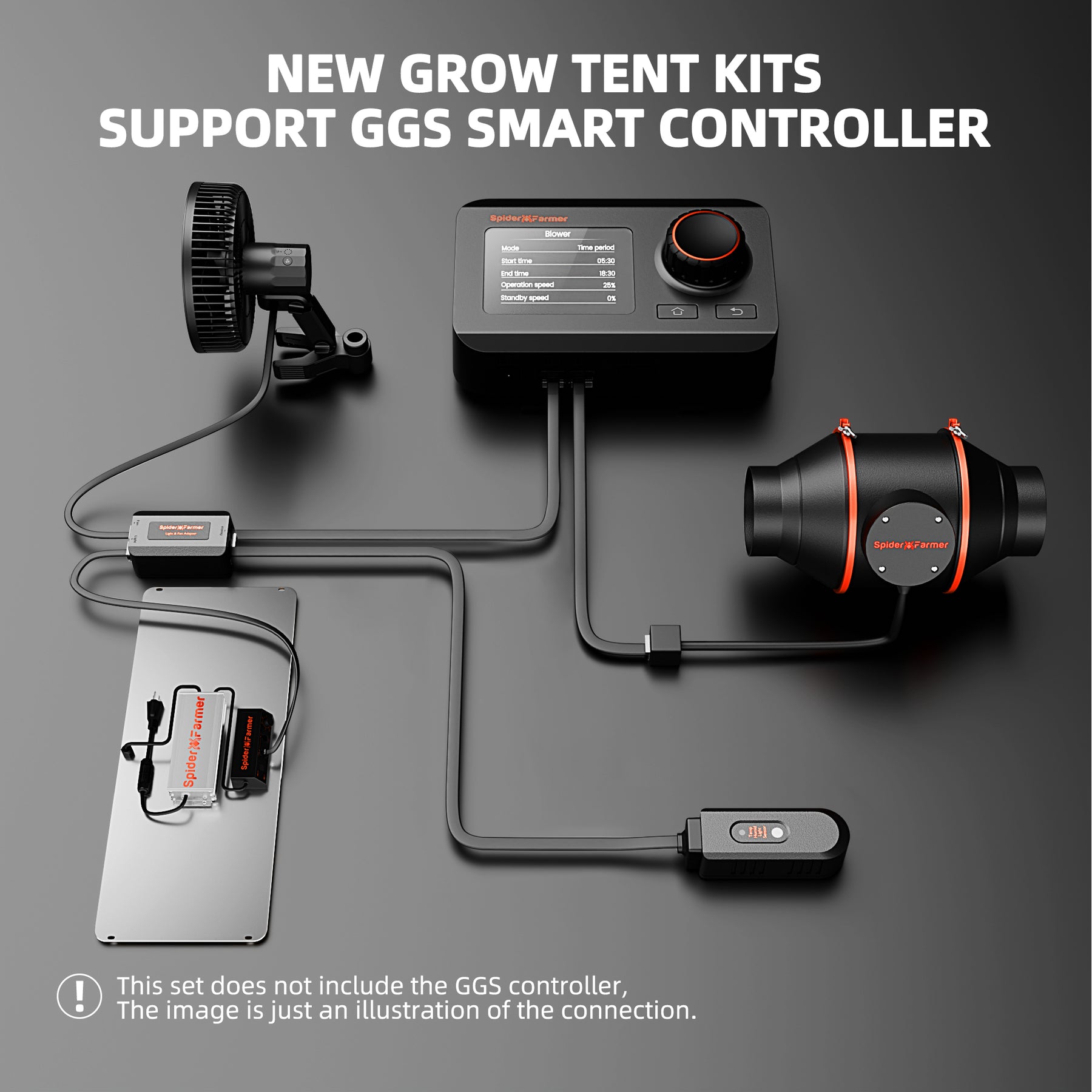 Spider-Farmer-SF2000-EVO-LED-Vollspektrum-Komplettset-120x60x180-3