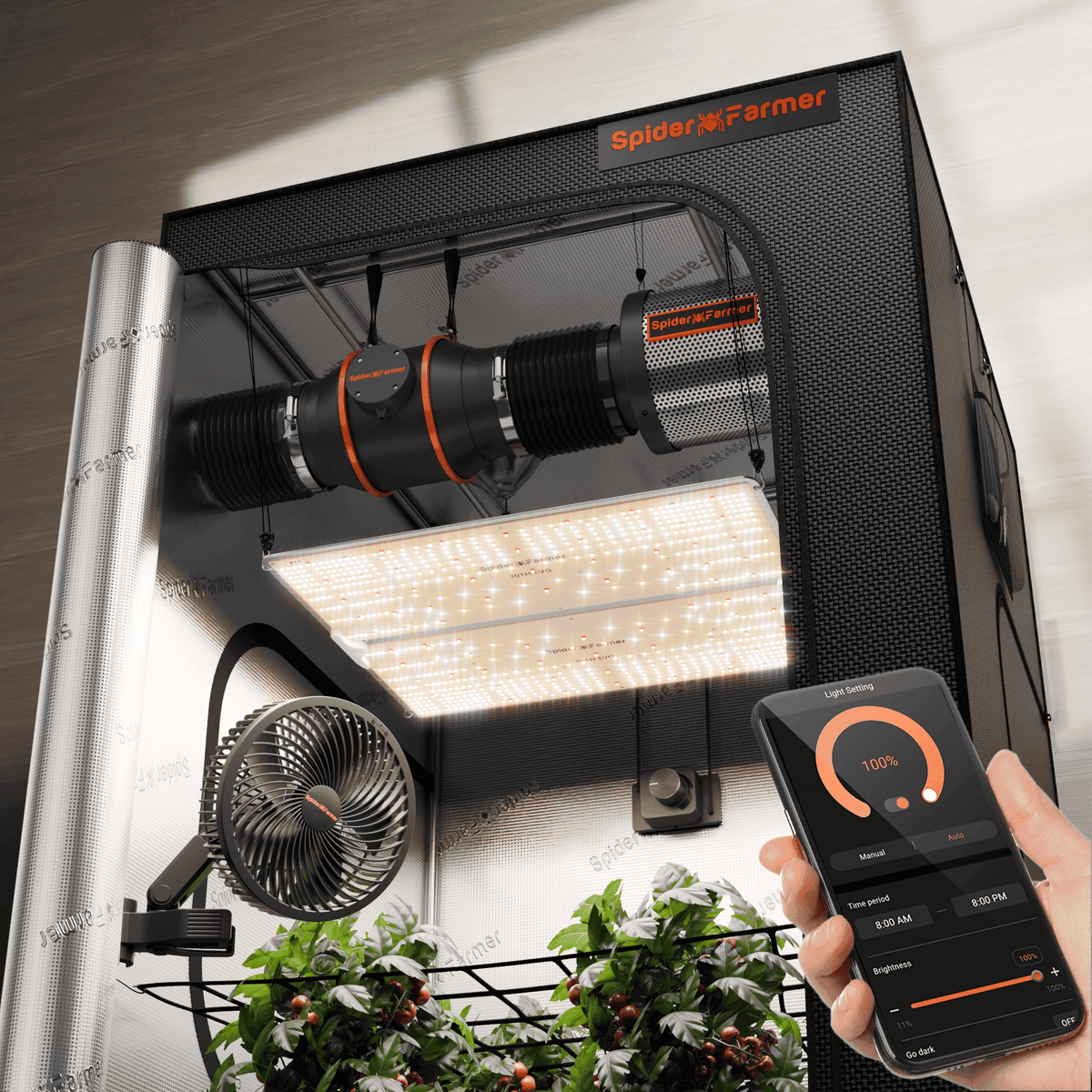 Spider-Farmer-SF4000-EVO-LED-Vollspektrum-Komplettset-120x120x200-1
