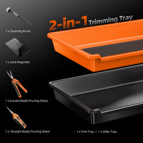 Spider Farmer Trim Tray 2-in-1 inkl. Zubehör