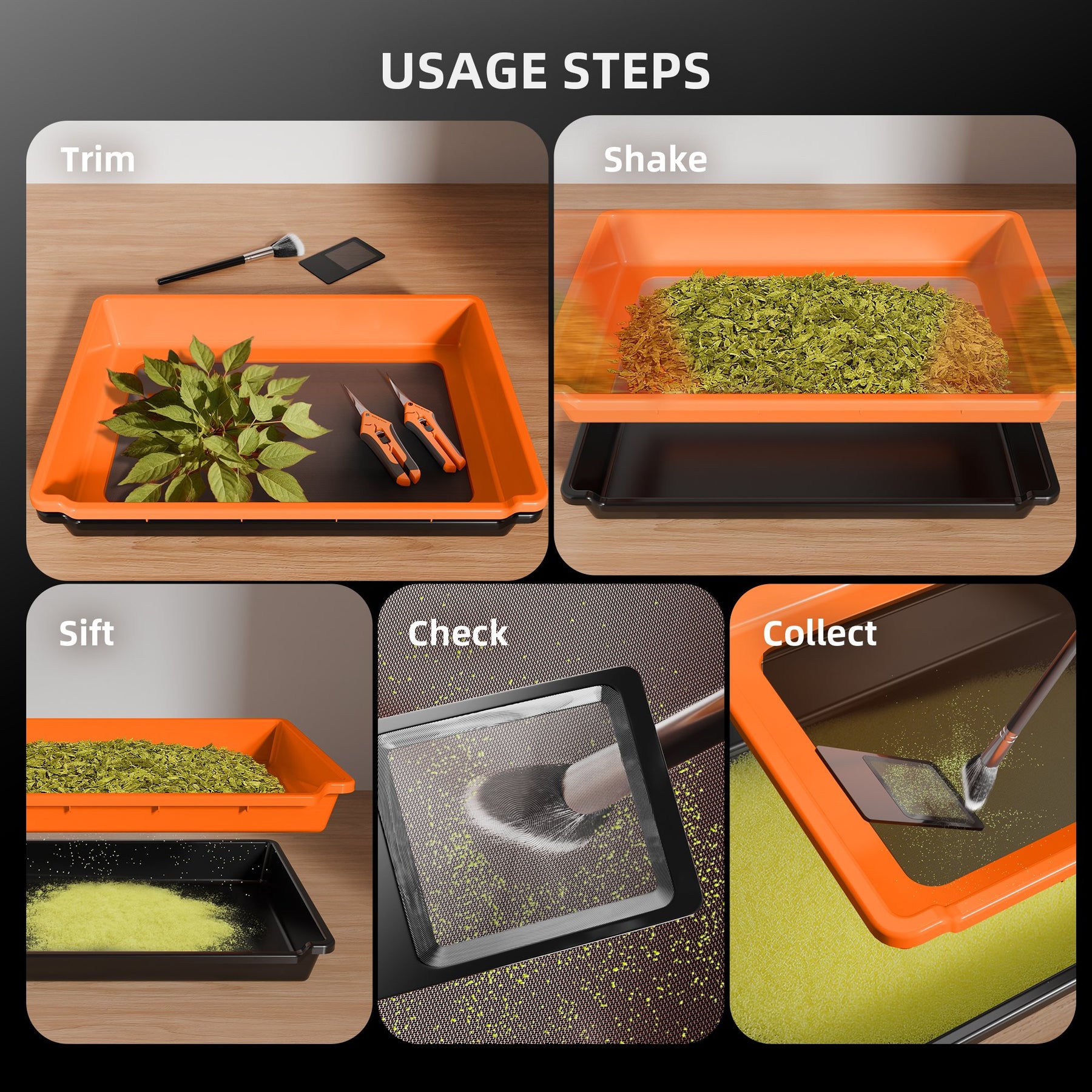 Spider Farmer Trim Tray 2-in-1 inkl. Zubehör