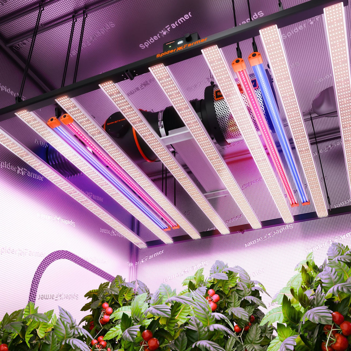 Spider Farmer Zusatzbeleuchtung UV und IR LED 84 Watt