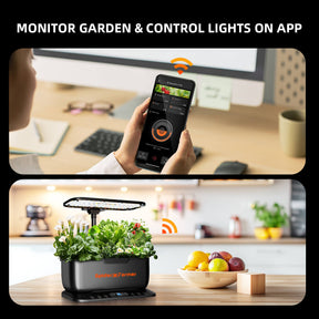 Spider Farmer Smart G12 Hydroponiksystem mit App-Steuerung