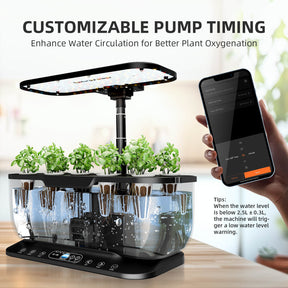 Spider Farmer Smart G12 Hydroponiksystem mit App-Steuerung
