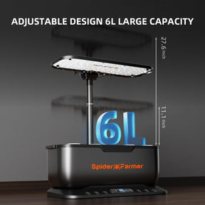 Spider Farmer Smart G12 Hydroponiksystem mit App-Steuerung