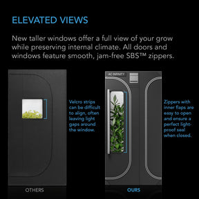 AC Infinity CLOUDLAB 743D 2-in-1 Advance Grow Zelt 120x90x180cm