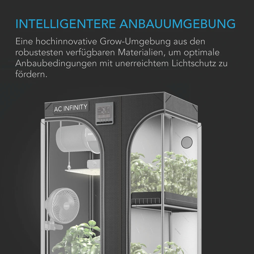 AC Infinity CLOUDLAB 864D 2-in-1 Growzelt 150x120x200 cm