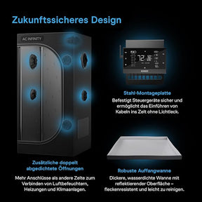 AC Infinity CLOUDLAB 894 Advance Grow Zelt 240x120x200