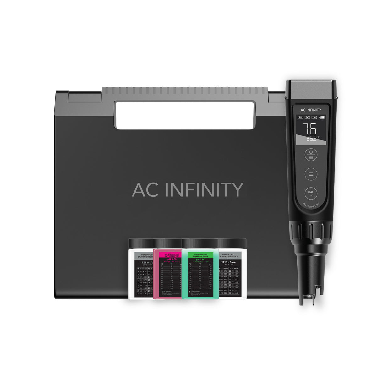 AC Infinity Hydroponic Meter PRO pH und EC Messgerät