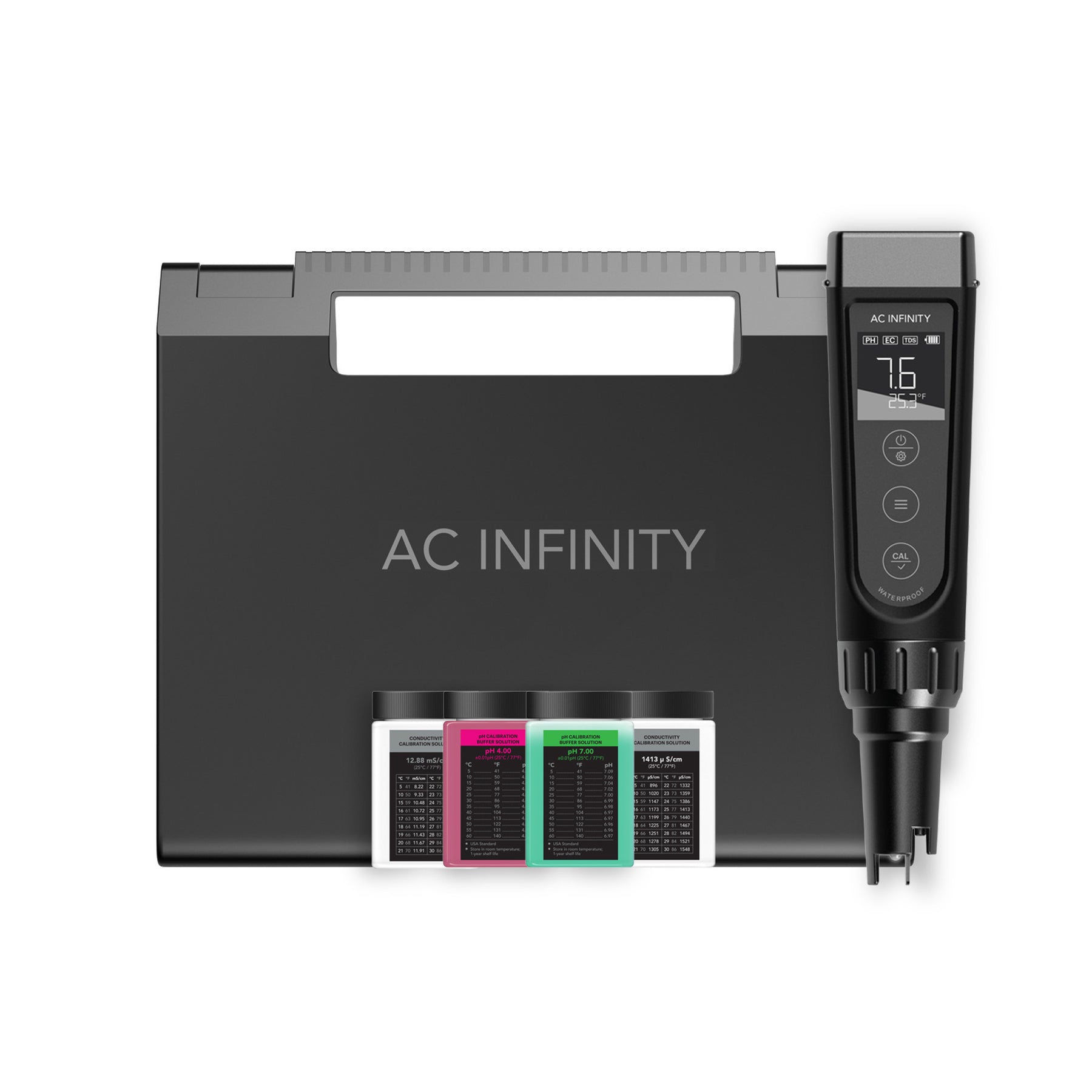 AC Infinity Hydroponic Meter PRO pH und EC Messgerät