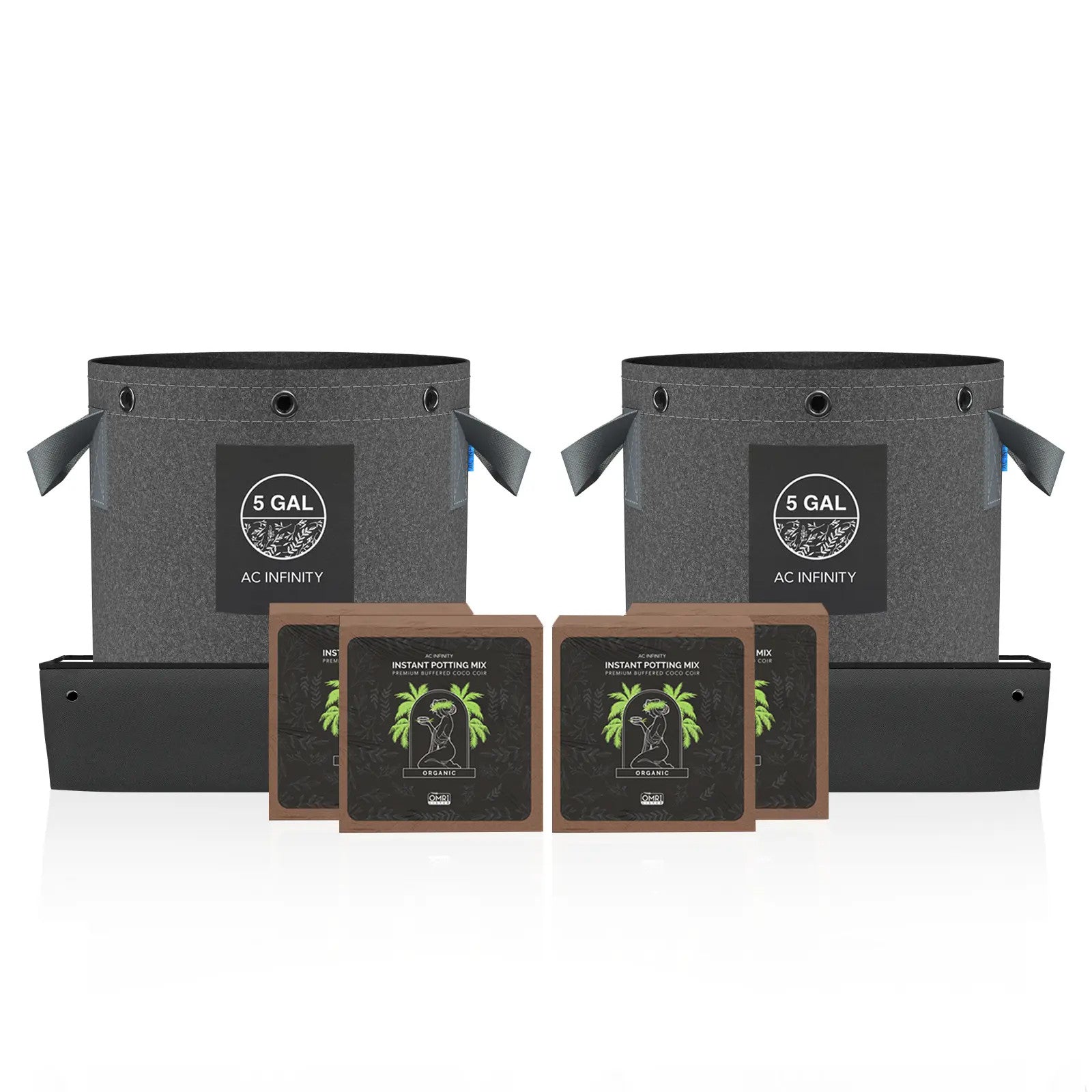 AC Infinity Coco Coir Starter Kit für 2 Pflanzen - Kokossubstrat