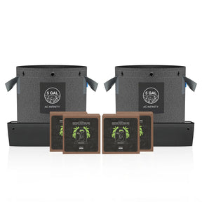 AC Infinity Coco Coir Starter Kit für 2 Pflanzen - Kokossubstrat