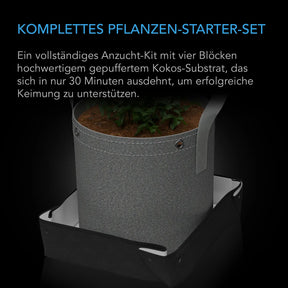 AC Infinity Coco Coir Starter Kit für 2 Pflanzen - Kokossubstrat
