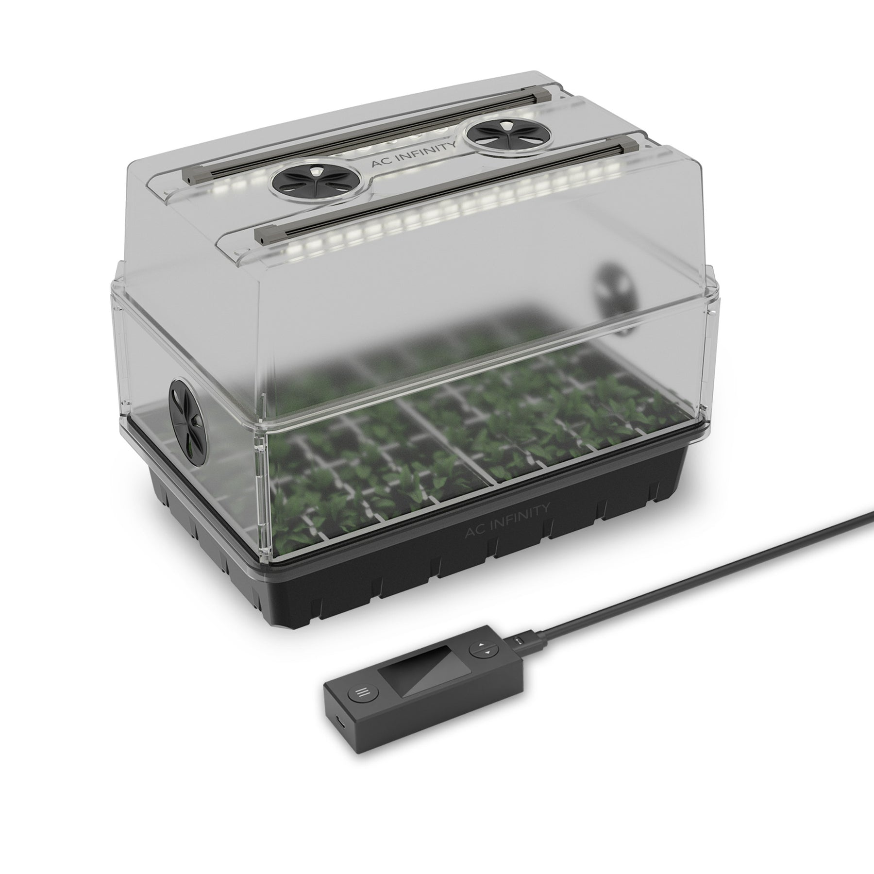 AC Infinity LED Stecklings-Gewächshaus Set mit Höhenverlängerung (Samsung LM301H EVO)