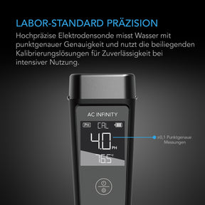 AC Infinity Digitales pH-Messgerät für Wasser