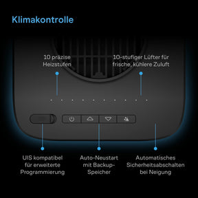 AC Infinity THERMOFORGE S7 1000 W Growzelt Heizung mit 10 Heizstufen und UIS-Steuerung