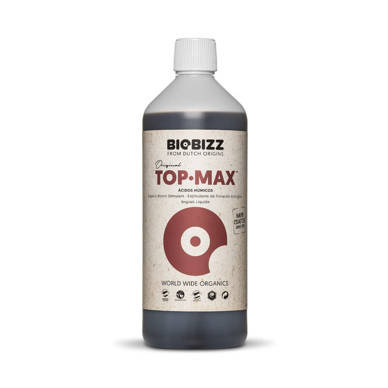 biobizz top max blütenstimulator 1l Verpackung (Flasche)