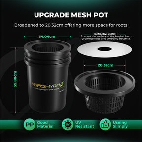 Mars Hydro DWC Hydroponik System
