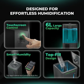 Mars Hydro Luftbefeuchter 6 Liter