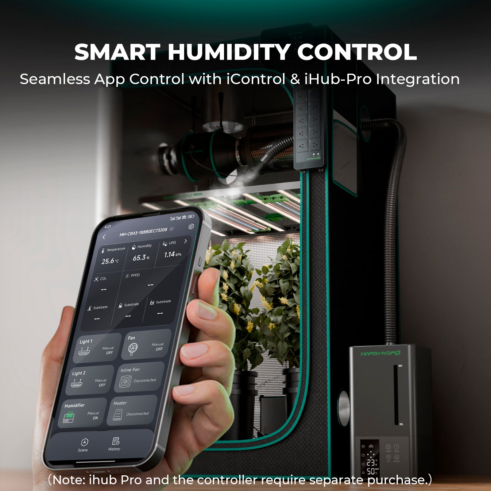 Mars Hydro Luftbefeuchter 6 Liter