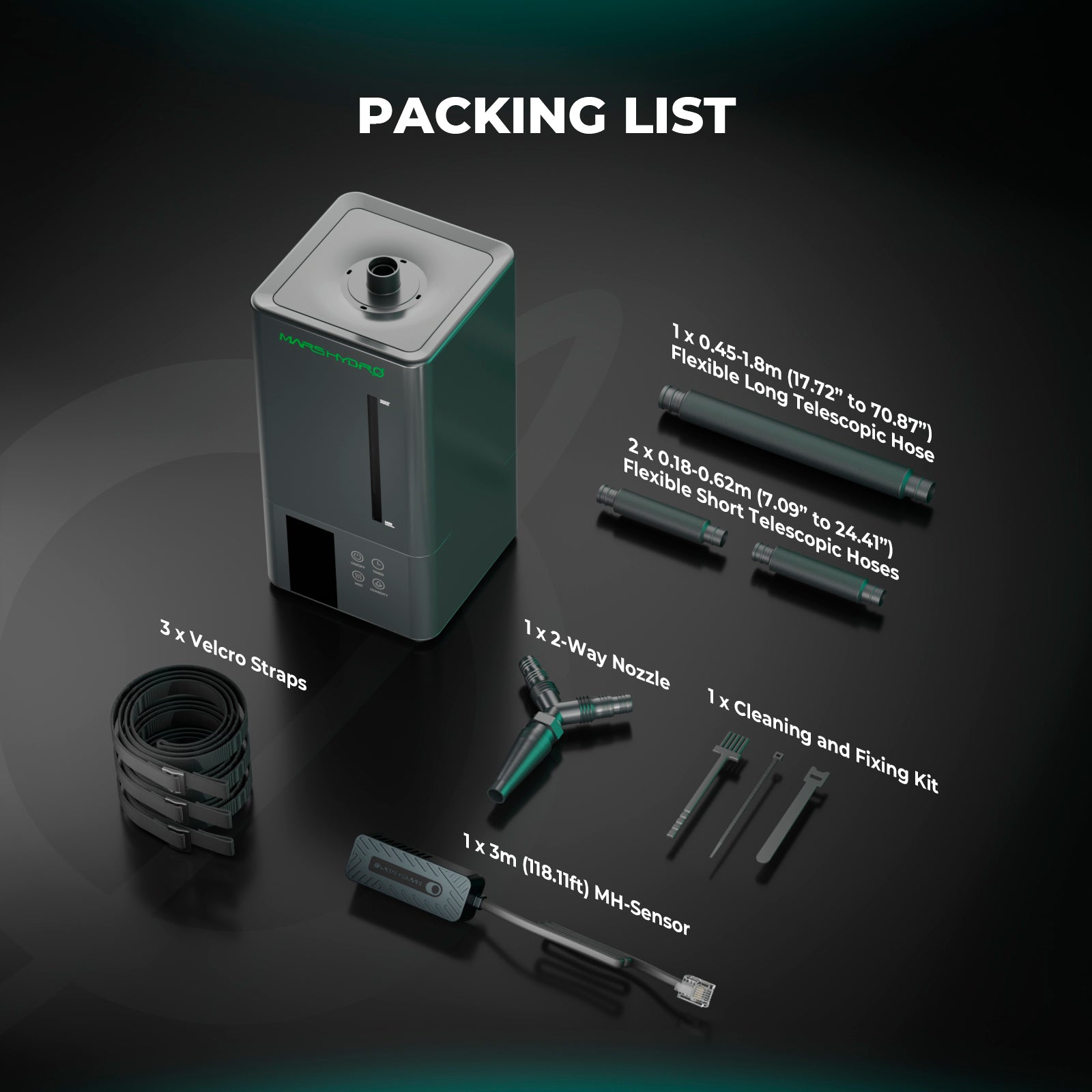 Mars Hydro Luftbefeuchter 6 Liter