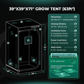 Mars Hydro Growbox 100x100x180 cm