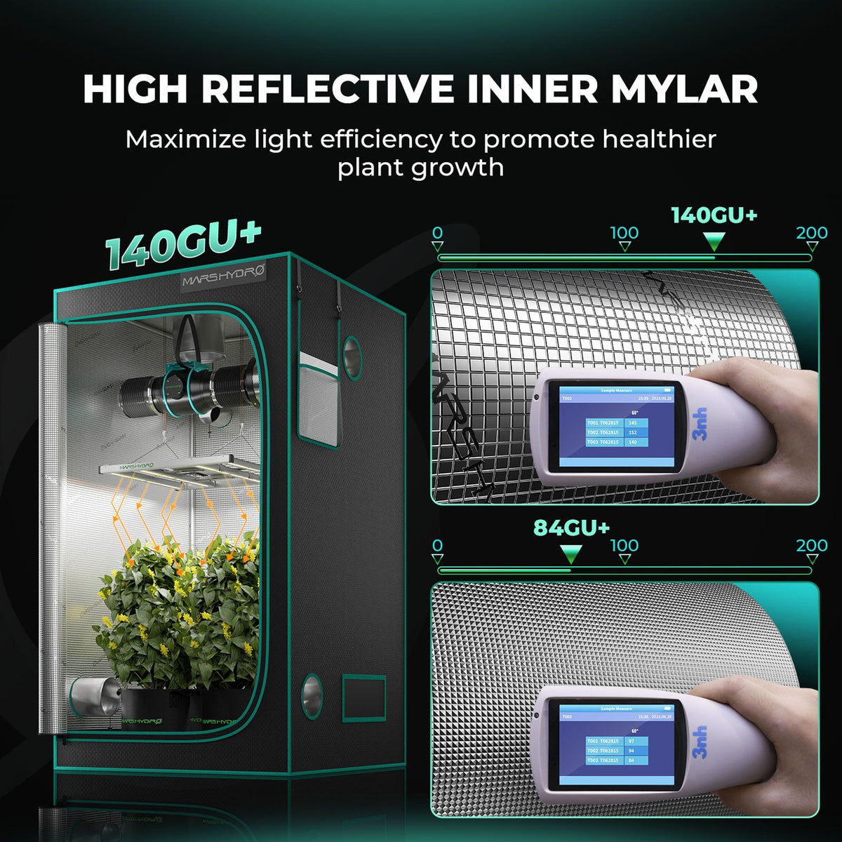 Mars Hydro Growbox 240x240x200 cm