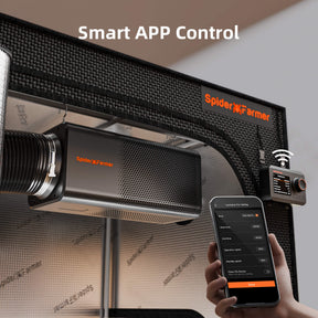 Spider Farmer 2-in-1 Abluftsystem 150mm mit Aktivkohlefilter und GGS-Controller