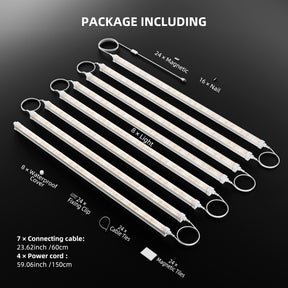 Spider Farmer GlowBar 25D dimmbar mit 200 Watt im 8er-Set