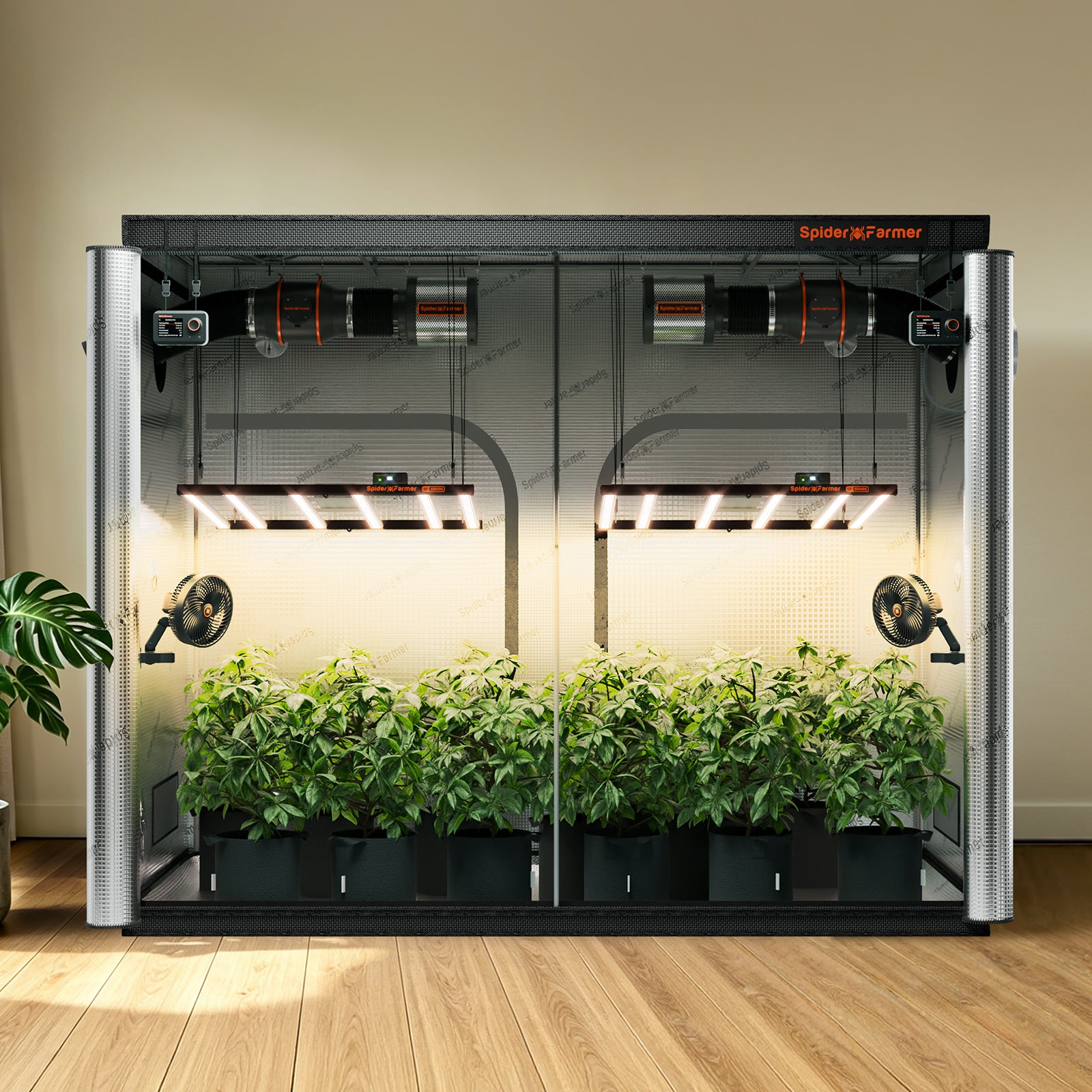 Spider Farmer Growbox 240x120x200 cm Indoor Growzelt