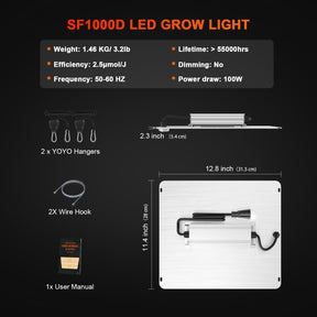 Spider Farmer SF1000D LED 100 Watt