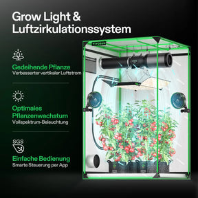 VIVOSUN AeroLight Wing AW400SE LED Growlampe 400W