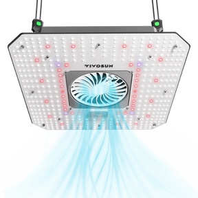 VIVOSUN AeroLight Gen2 120W LED Grow Lampe mit Umluftsystem