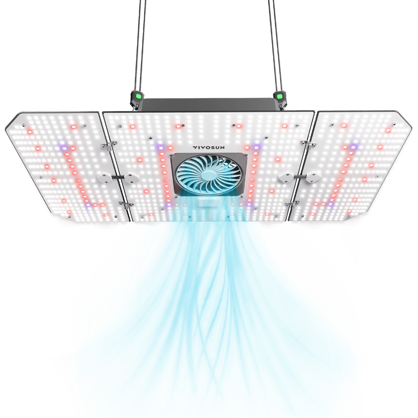 VIVOSUN AeroLight Gen2 240W LED Grow Lampe mit Umluftsystem