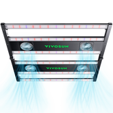 VIVOSUN AeroLight Gen2 550W LED Grow Lampe mit Umluftsystem