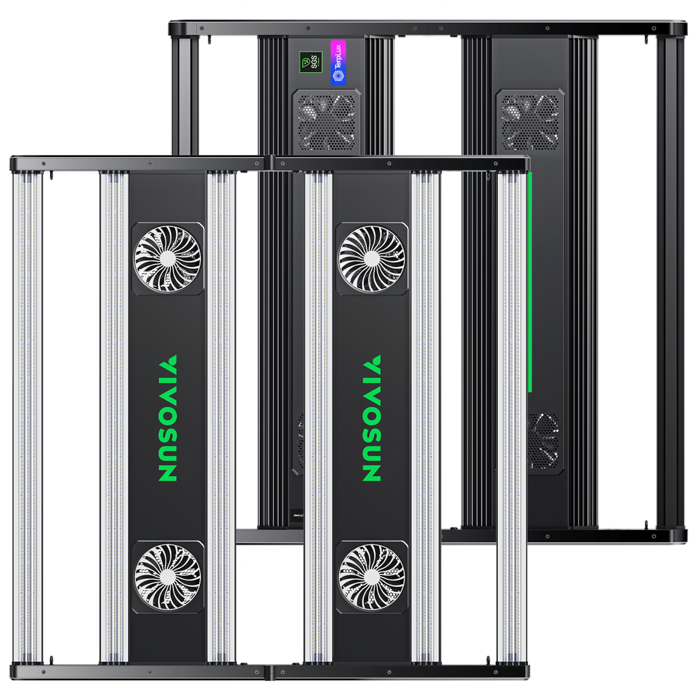 VIVOSUN AeroLight Gen2 550W LED Grow Lampe mit Umluftsystem