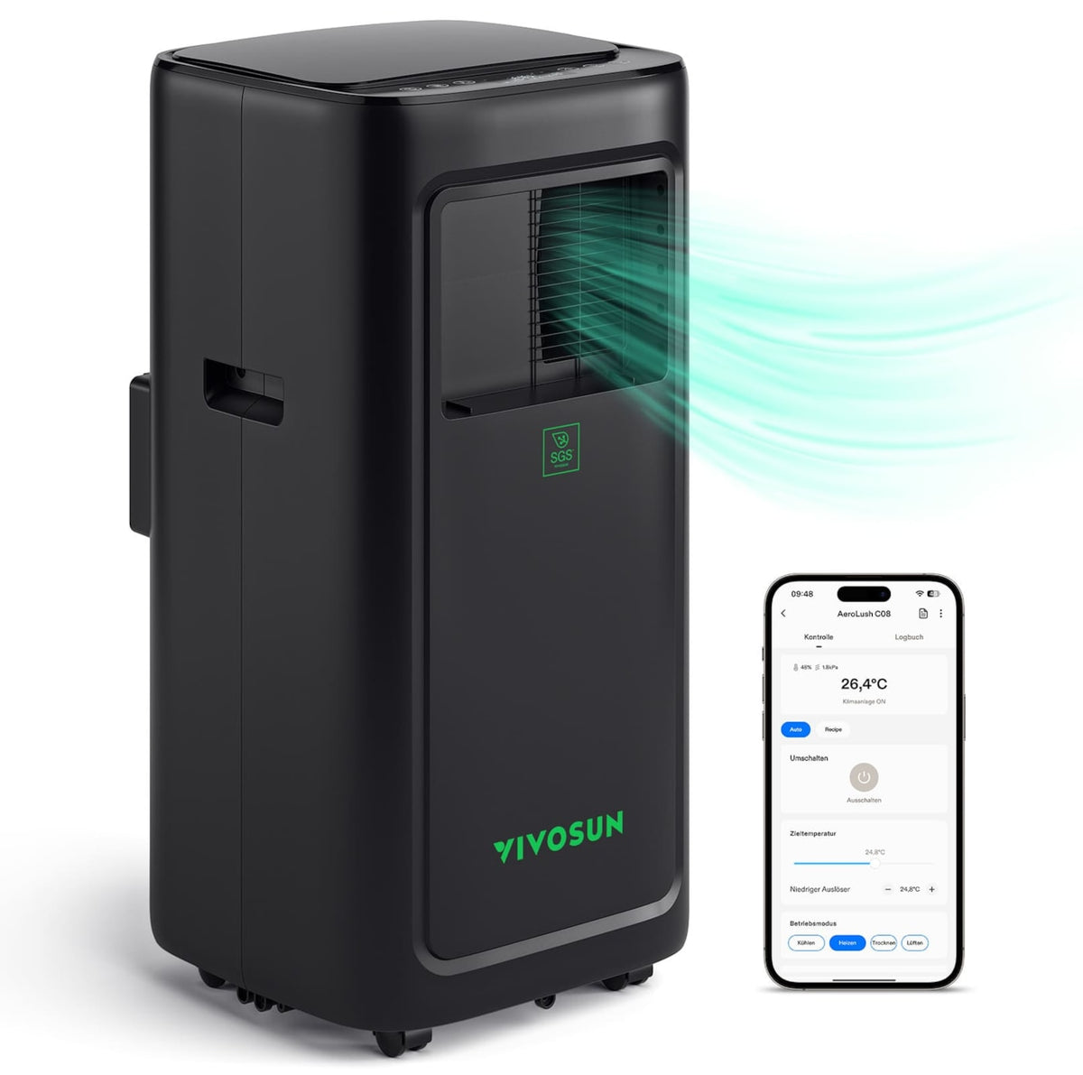 VIVOSUN AeroLush C08 Klimagerät