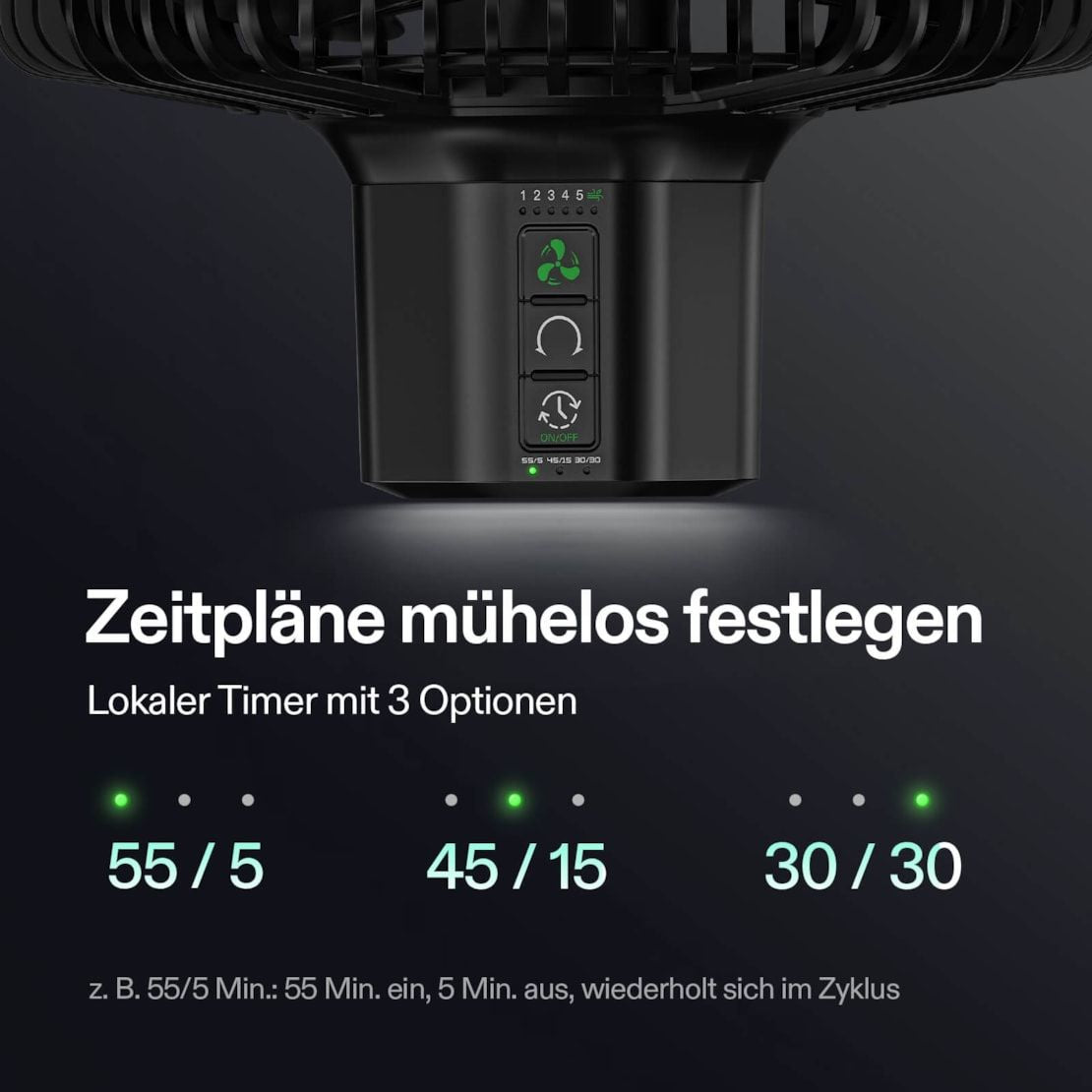 VIVOSUN AeroWave E6 Gen2 Clip-Ventilator Ø 15 cm