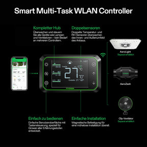VIVOSUN AeroZesh G4 Smart Luftfiltration Kit 10 cm mit E42A Controller